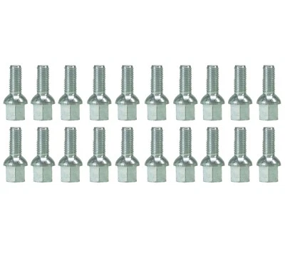 20 x Radschrauben Kugelbund M14 x 1,5 x 27 R14 SW17 Radbolzen für Mercedes-Benz - Bild 1 von 2