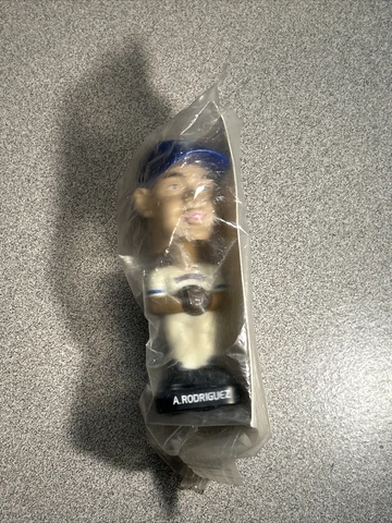 MLB Baseball Post Cereal 2002 Mini Bobblehead Texas Rangers A. Rodriguez Cover
