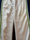 BoomBah Baseball Pants (2)  Youth X-Large Blue With Lime Green