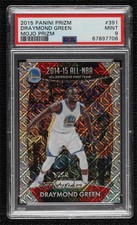 2015-16 Panini Prizm All-NBA Team Mojo Prizm /25 Draymond Green #391 PSA 9 MINT