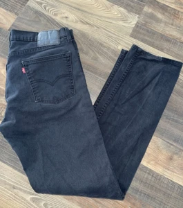 Levi's 513 0124 Jeans schwarz Slim Straight Fit Größe 34 - Bild 1 von 13