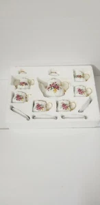 Brand New Miniature Collectable Tea Set 13 PCS   - Picture 1 of 5