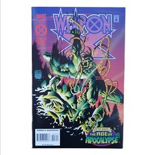 Weapon X #3 1995 Marvel Comics Adam Kubert Larry Hama 1st Series