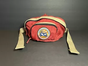National Boy Scouts of America Jamboree BSA 2010 Red & Tan Fanny Pack Waist Bag - Picture 1 of 9