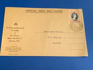 KENYA. OFFICIAL FIRST DAY COVER -:- IN NICE CTO UNHINGED CONDITION. - Picture 1 of 3