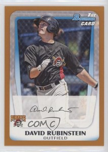 2011 Bowman Prospects Orange /250 David Rubinstein #BP55