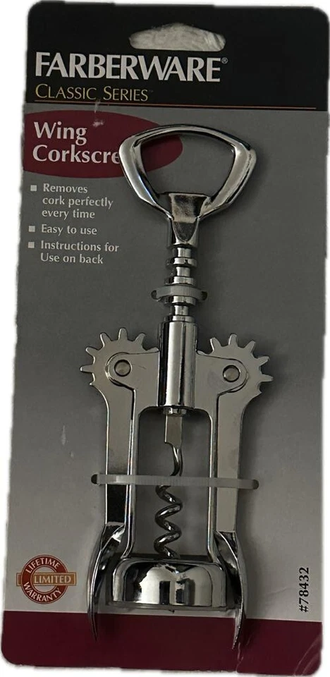 Farberware - Serie Classic - Sacacorchos de ala - Sacacorchos de ala de 6" Foto 1 de 1