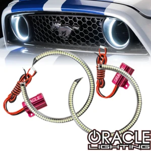 Oracle Surface Mount Fog Light Halo Kit Grill Style For 2013-2014 Ford Mustang - Picture 1 of 6