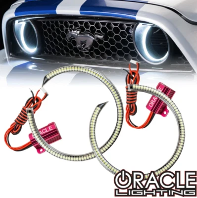 Oracle Surface Mount Fog Light Halo Kit Grill Style For 2013-2014 Ford Mustang - Image 1 of 4