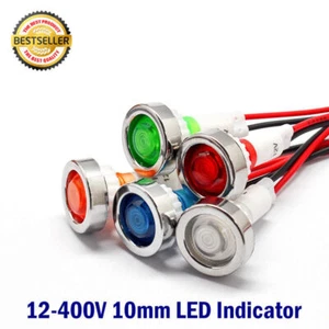 Meldeleuchte Kontrolleuchte Leuchtmelder Kontrolllampe 12V 125V 230V 400V - Bild 1 von 7