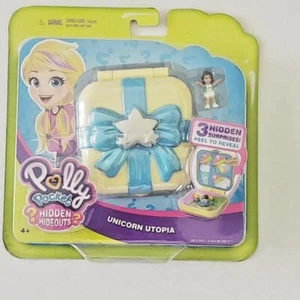 Polly Pockets Unicorno Utopia Nascosti Nascosti Nuovi Sorpresa Accessori Playset - Foto 1 di 4