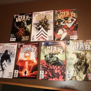 7 DC Comics MEN OF WAR - Picture 1 of 3