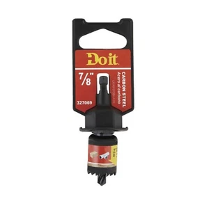 Do It 945701DB 7/8" Carbon Steel Hole Saw with Mandrel with Free Shipping - Picture 1 of 2