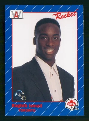 RAGHIB "ROCKET" ISMAIL 1991 ALL WORLD CFL 91 #38             64656 - Image 1 of 2