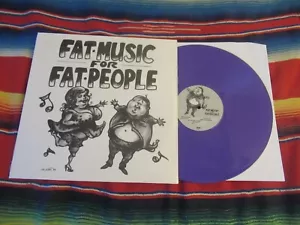 Fat Music for Fat People v/a unplayed Purple Vinyl Reissue Fat Wreck Chords NOFX - Picture 1 of 6