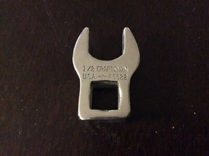 Vintage Craftsman Tools 43622 -V- Series 1/2” Crowfoot Wrench 3/8” Drive USA - Picture 1 of 2