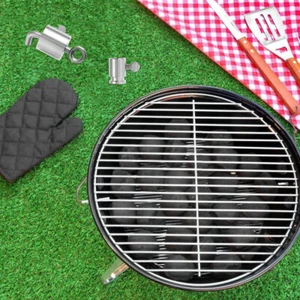 Rotisserie Accessories Electroplating Roast Chicken Rack Kit Accessory Grill - Picture 1 of 12