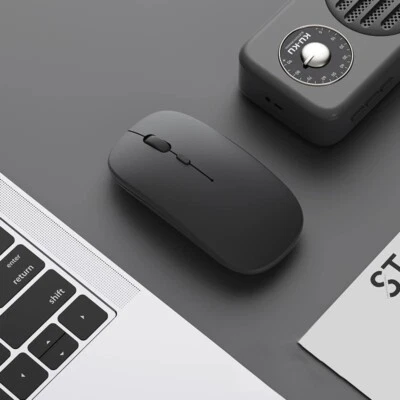 2.4GHz Bluetooth Wireless Optical Mouse USB Rechargeable RGB Mice for PC Laptop - Image 1 of 4