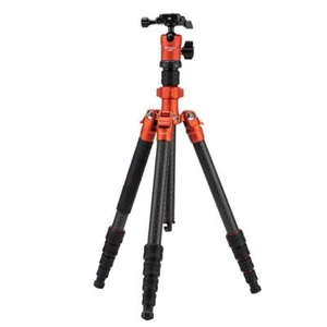 Fotopro Sherpa Carbon Treppiede arancione in Fibra di Carbonio - Imagen 1 de 3