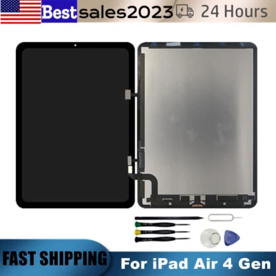 USA For iPad Air 4th Gen A2316 A2325 LCD Display Touch Screen Digitizer Cellular - Image 1 of 4