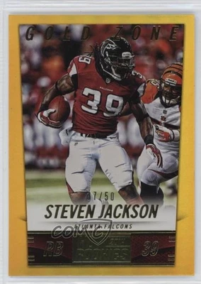 2014 Panini Hot Rookies Gold Zone /50 Steven Jackson #12 - Image 1 of 2