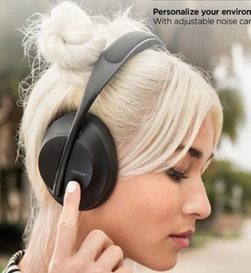 Bose Noise Cancelling Headphones 700 Over-Ear Wireless Bluetooth+Charging Case - Picture 1 of 7