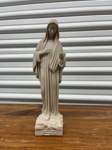 Statua Maria Signora di Medjugorje vintage 11 in - Foto 1 di 8