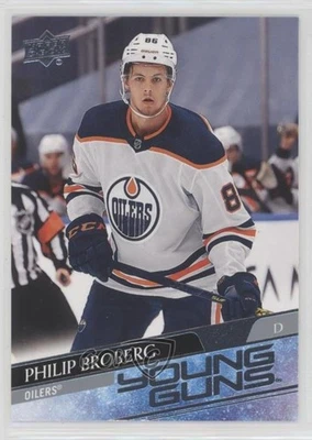 2020-21 Upper Deck Young Guns Philip Broberg #204 Rookie RC - Image 1 of 2