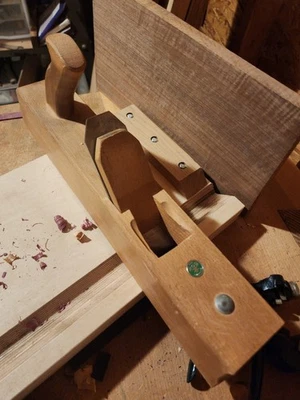 Avión de mano E.C Emmerich de madera de granito Jack Foto 1 de 4