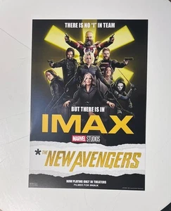 Póster de la película Thunderbolts* 19" x 13" AMC IMAX - Imagen 1 de 1