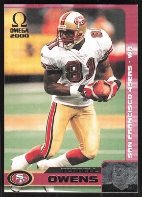 Terrell Owens, 2000 Pacific Omega, #125, San Francisco 49ers, - Image 1 of 2