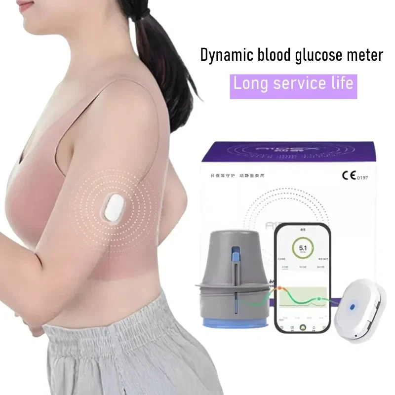 Non-Invasive Glucose Meter - 24h Real-Time Blood Sugar Monitor No Finger Prick** - Image 1 of 4