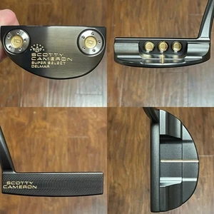 Scotty Cameron Super Select Del Mar Putter - LH - New - Xtreme Dark Finish - GLD - Picture 1 of 11