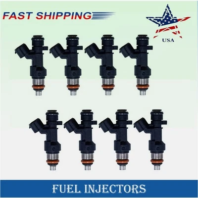 8X 550CC INYECTORES DE COMBUSTIBLE PARA 04-10 INFINITI QX56 04-16 NISSAN 5.6 V8 VK56 HIGHZ Foto 1 de 4