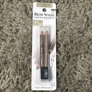 HTF - LOREAL BROW STYLIST DUET blonde 0.028 OZ/0.80 g each - Picture 1 of 6