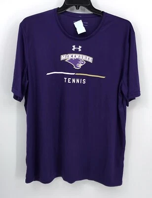 Under Armour Mckendree Tennis Preowned Men’s Purple T-shirt Size XL NWT - Image 1 of 4