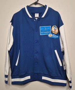 Chaqueta Disney Donald Duck Quacketeer Club Estilo Universitario Talla L Nueva con Etiquetas - Imagen 1 de 6