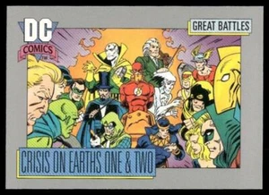 Impel DC Comics #143 1991 Crisis on Earths One & Two - Imagen 1 de 2