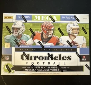 2020 Panini NFL Chronicles Football FACTORY SEALED Mega Box - Burrow, Herbert - Picture 1 of 4