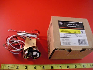 GE TEDAS6AB2L Rev 00 Mod 2 Circuit Breaker Accessory Auxiliary Switch 6a 240vac - Picture 1 of 4