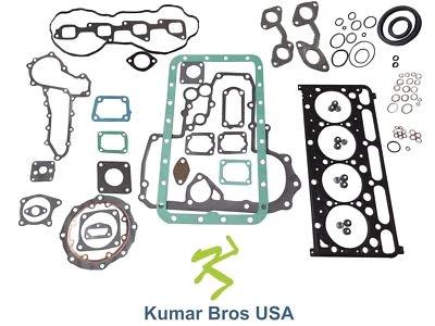 New Kumar Bros USA Full Gasket Set FITS BOBCAT S175 “KUBOTA V2403-M-DI" - Image 1 of 3