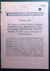 Original USSR WW 2 Surrender Leaflet Dropped on Italian Troops Special Communica