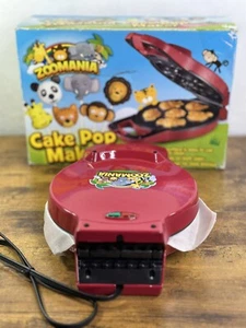 Cake Pop Maker by Zoomania Fun Animal Shaped Cake Maker RED - Picture 1 of 8