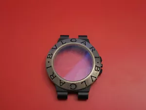 GENUINE BVLGARI DIAGONO CHRONOGRAPH TI44TA CH 44MM TITANIUM CASE PART - Picture 1 of 4
