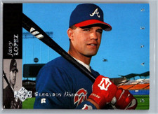 JAVY LOPEZ 1994 Upper Deck Electric Diamond Baseball Card #255 Atlanta Braves