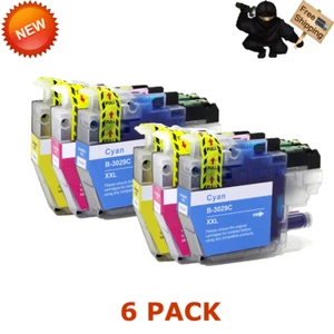 6 Pack LC3029XXL Color Ink Premiums for Brother MFC-J5830 MFC-J5930 Printer - Picture 1 of 1
