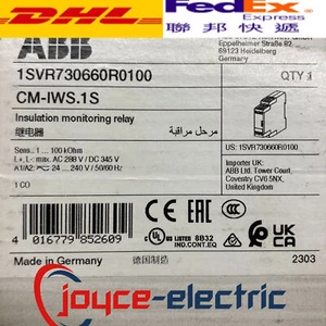 1PC new ABB CM-IWS.1S 1SVR730660R0100 Monitoring Relay DHL or FedEx - Picture 1 of 2