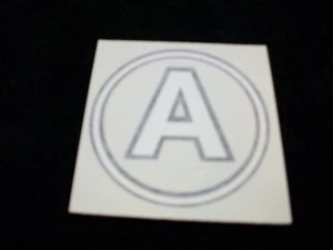 Farmall A Model Letter -vinyl - Picture 1 of 1