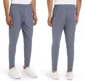 Rhone Reign All Around Jogger Pants Men’s XL Heather Blue Stretch Pockets NEW - Picture 1 of 4