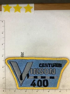 US NAVY USS CAR VINSON CENTURION 400 TRAPS PATCH - Picture 1 of 2